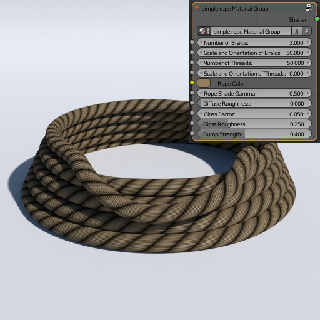 simple rope material preview image 1